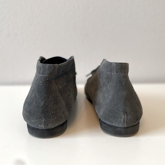 ROBERT WAYNE Gray Suede Lace Up Desert Boots SZ 11 - Picture 6 of 9